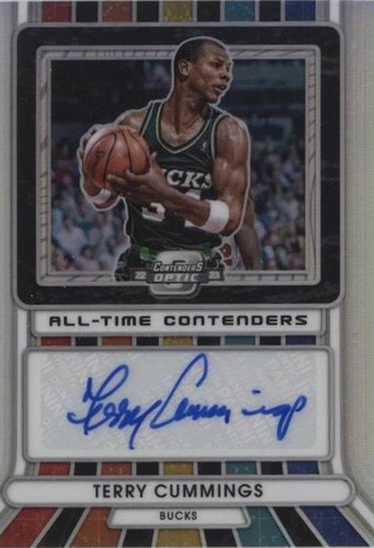 2022-23 Panini Contenders Optic - Terry Cummings #ATC-TCM