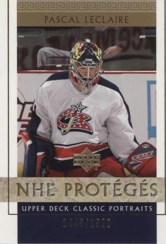 2002-03 Upper Deck Classic Portraits - Pascal Leclaire #132