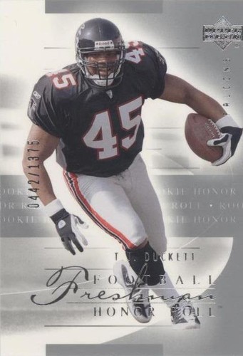 2002 Upper Deck Honor Roll T.J. Duckett #172