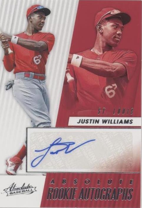 2019 Panini Chronicles - Justin Williams #ARA-JW
