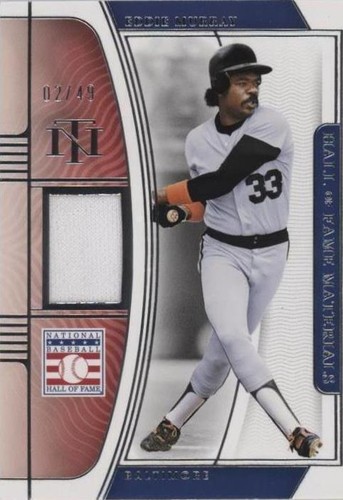 2022 Panini National Treasures - Eddie Murray #HFM-EM
