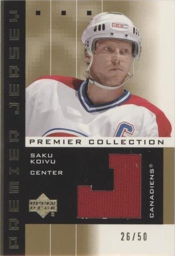 2002-03 Upper Deck Premier Collection - Saku Koivu #PP-SK