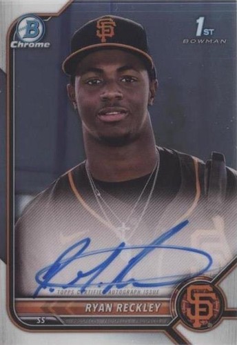 2022 Bowman Chrome - Ryan Reckley #CPA-RR