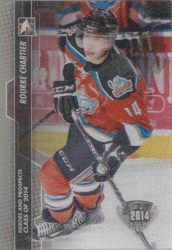 2013-14 In the Game Heroes and Prospects - Rourke Chartier #163