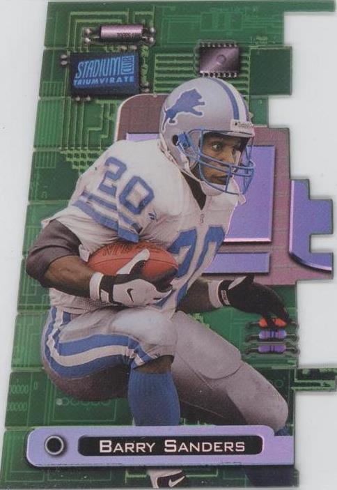 1998 Topps Stadium Club Barry Sanders #T2A