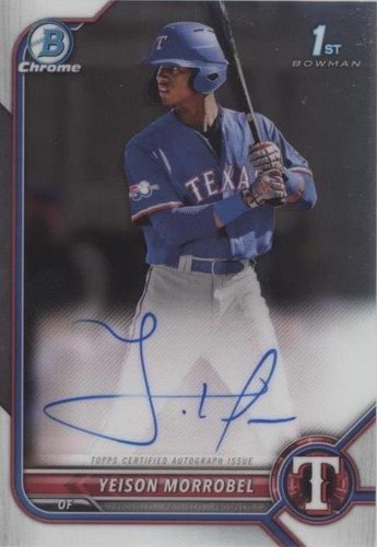 2022 Bowman Chrome - Yeison Morrobel #CPA-YML