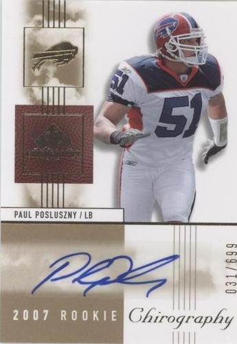 2007 SP Chirography Paul Posluszny #133
