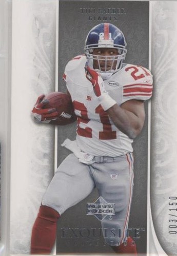 2006 Upper Deck Exquisite Collection Tiki Barber #40