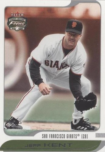 2002 Fleer Focus Jersey Edition - Jeff Kent #112
