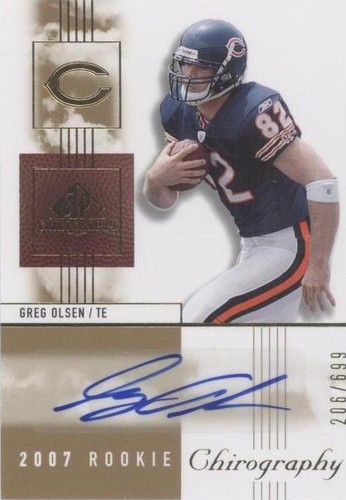 2007 SP Chirography Greg Olsen #142