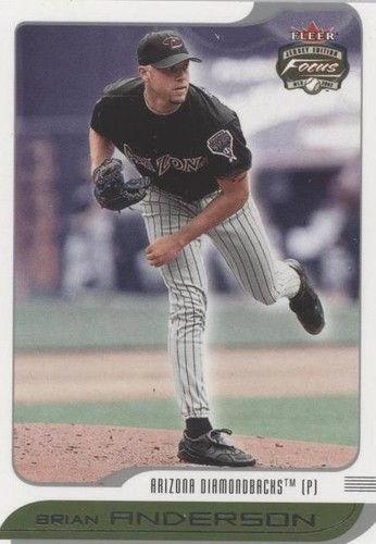 2002 Fleer Focus Jersey Edition - Brian Anderson #169