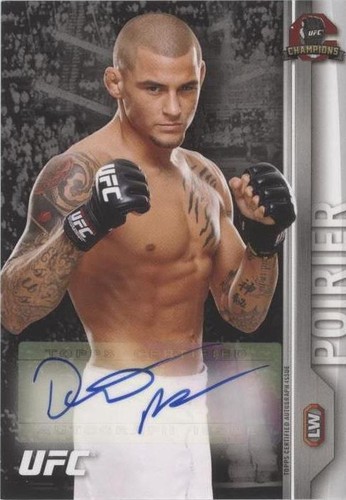 2015 Topps UFC Champions - Dustin Poirier #FA-DP