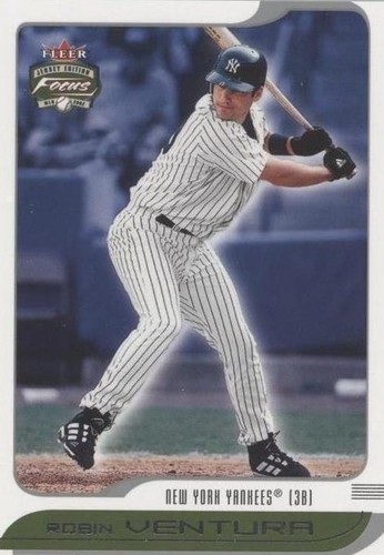 2002 Fleer Focus Jersey Edition - Robin Ventura #116