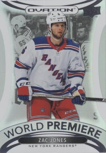 2021-22 Upper Deck Ovation - Zac Jones #WP-13