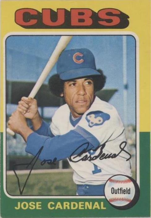 1975 O-Pee-Chee - Jose Cardenal #15