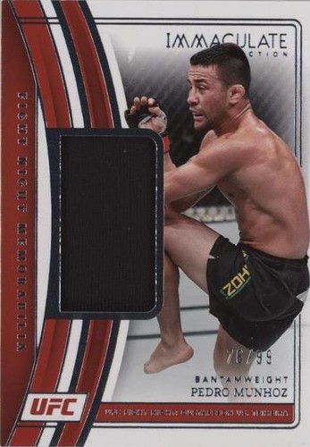 2023 Panini Immaculate Collection UFC - Pedro Munhoz #FN-PMZ