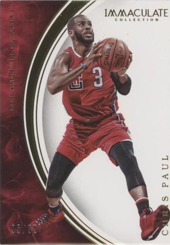 2015-16 Panini Immaculate Collection - Chris Paul #19