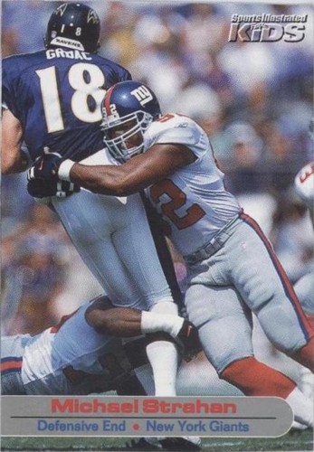 2002 Sports Illustrated for Kids Series 3 Michael Strahan #123