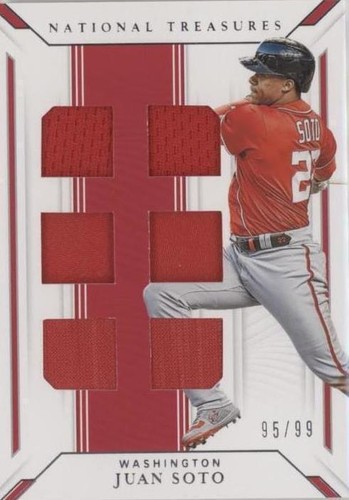 2019 Panini National Treasures - Juan Soto #GGMS-JS