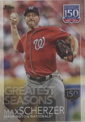 2019 Topps Update Series - Max Scherzer #150-92