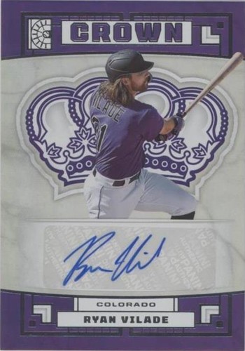 2022 Panini Capstone - Ryan Vilade #C-RV