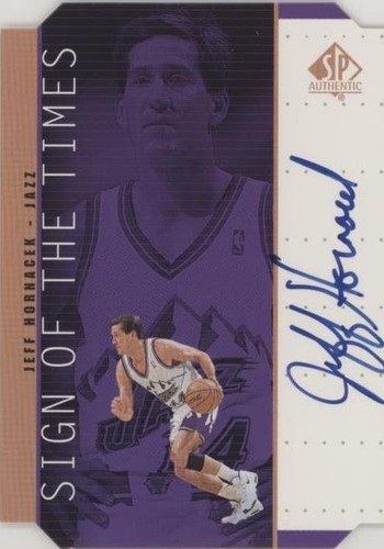 1998-99 SP Authentic - Jeff Hornacek #JH