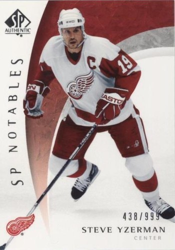 2005-06 SP Authentic - Steve Yzerman #107