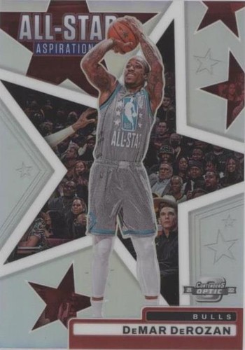 2021-22 Panini Contenders Optic - DeMar DeRozan #7