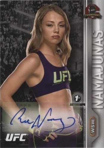 2015 Topps UFC Champions - Rose Namajunas #FA-RN
