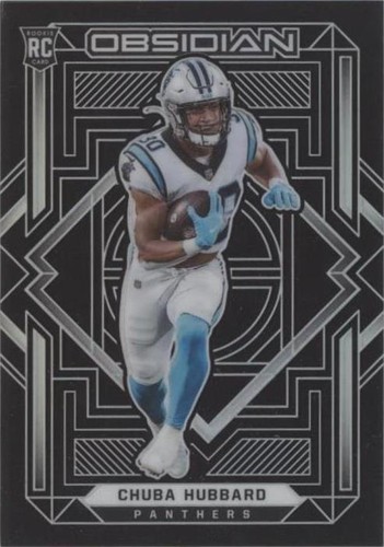 2021 Panini Obsidian Chuba Hubbard #137