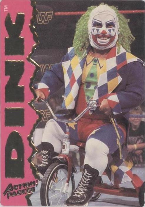1995 Action Packed WWF - Dink the Clown #19