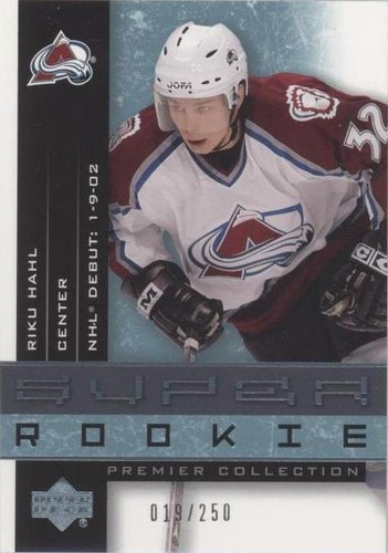 2001-02 Upper Deck Premier Collection - Riku Hahl #93