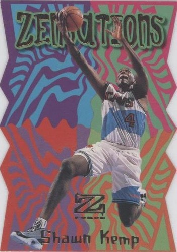 1997-98 SkyBox Z-Force #113 Shawn Kemp Cleveland Cavaliers