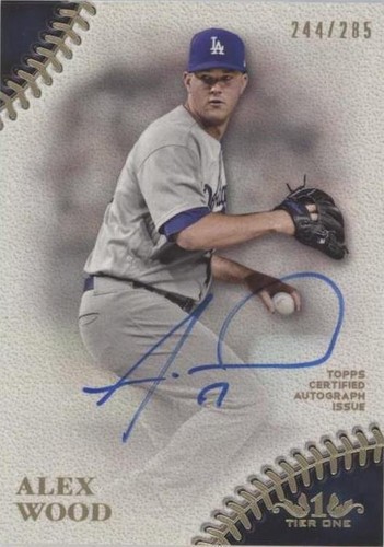 2018 Topps Tier One - Alex Wood #PPA-AW