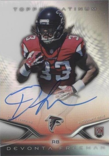 2014 Topps Platinum Devonta Freeman #8