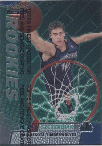 1999-00 Topps Finest - Wally Szczerbiak #120