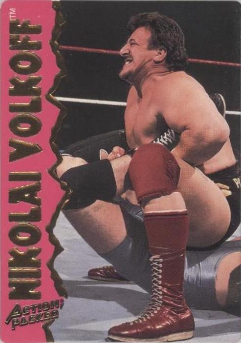 1995 Action Packed WWF - Nikolai Volkoff #14