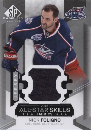 2015-16 SP Game-Used - Nick Foligno #AS-38