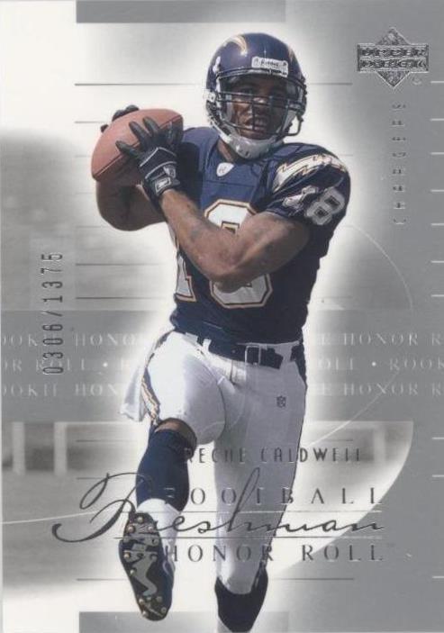 2002 Upper Deck Honor Roll Reche Caldwell #162