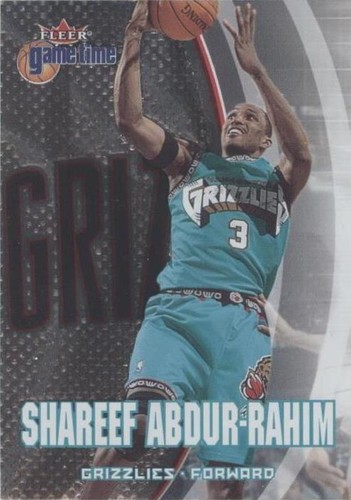 2000-01 Fleer Game Time - Shareef Abdur-Rahim #81