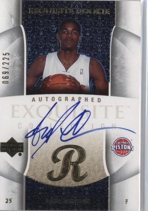 2005-06 Upper Deck Exquisite Collection - Amir Johnson #90-AP