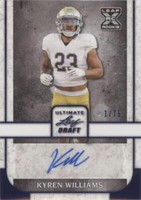 2022 Leaf Ultimate Draft Kyren Williams #BA-KW2