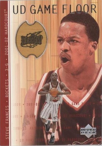 2001-02 Upper Deck Hardcourt - Steve Francis #SF