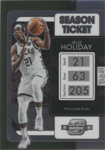 2021-22 Panini Contenders Optic - Jrue Holiday #54