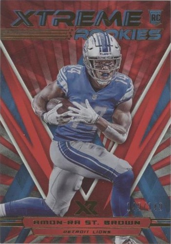 2021 Panini XR Amon-Ra St. Brown #XTR1