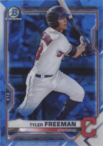 2021 Bowman Chrome Sapphire Edition - Tyler Freeman #BCP-182