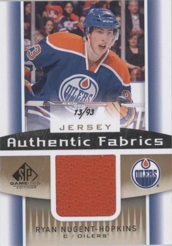2013-14 SP Game Used Edition - Ryan Nugent-Hopkins #AF-RN