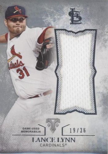 2015 Topps Triple Threads - Lance Lynn #UJR-LL