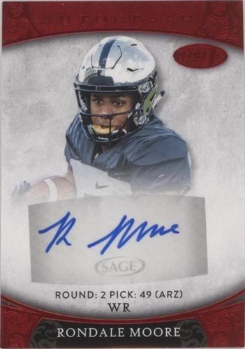 2021 Sage Aspire Rondale Moore #ASP-82