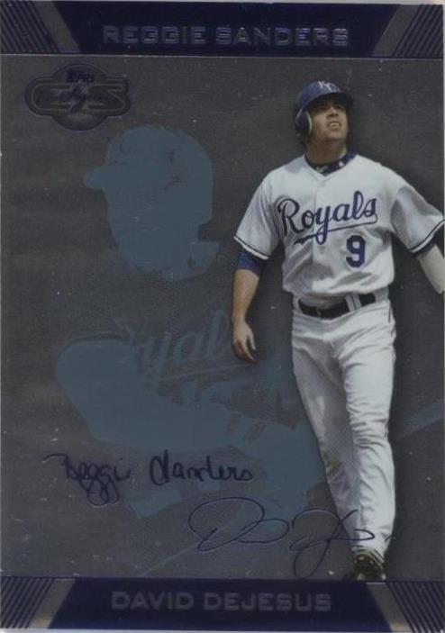 2007 Topps Co-Signers - David DeJesus Reggie Sanders #79